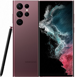 Смартфон Samsung Galaxy S22 Ultra 5G 12GB/256GB бургунди (SM-S908B/DS)