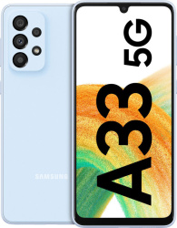 Смартфон Samsung Galaxy A33 5G 6Gb/128Gb голубой (SM-A336B/DS)