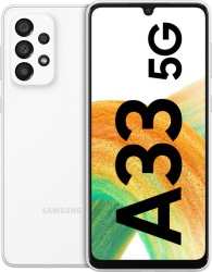 Смартфон Samsung Galaxy A33 5G 6Gb/128Gb белый (SM-A336B/DS)