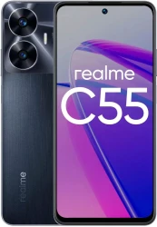 Смартфон Realme C55 8GB/256GB с NFC черный (международная версия)