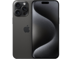 Смартфон Apple iPhone 15 Pro 128Gb (черный титан)