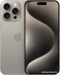  Apple iPhone 15 Pro Max 256GB «природный титан» (Natural Titanium) MU793