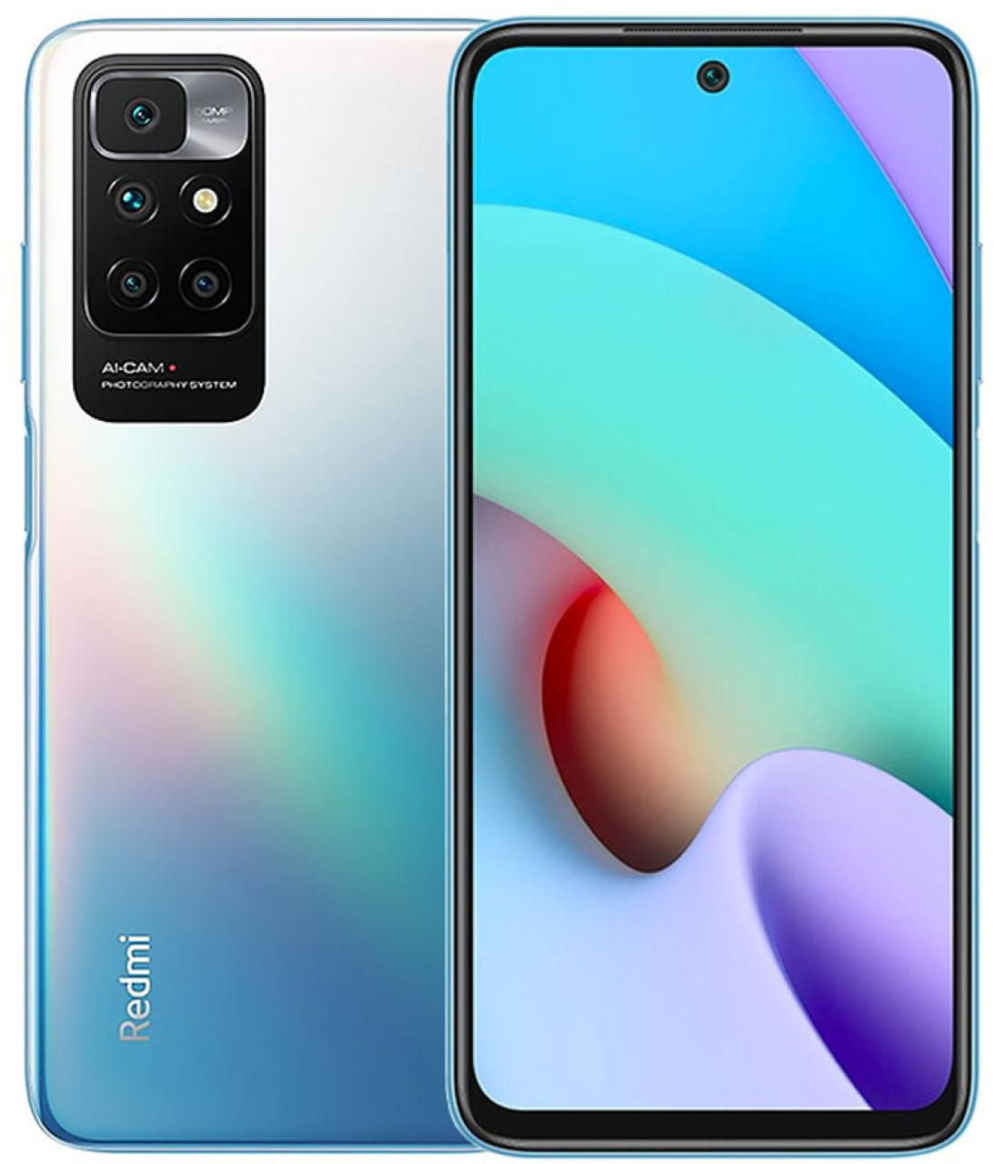 Смартфон Redmi 10 NFC 4GB/64GB серый карбон (международная версия) - фото