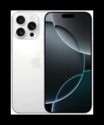 Смартфон Apple iPhone 16 Pro Max 256GB (белый титан)