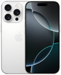 Смартфон Apple iPhone 16 Pro 128GB (белый титан)