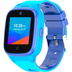 Детские умные часы LeeFine Q27 4G голубые