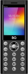 Мобильный телефон BQ BQ-2458 Barrel L (черный/серебристый)