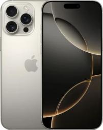 Смартфон Apple iPhone 16 Pro Max Dual eSim 256GB (природный титан)
