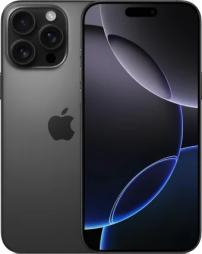Смартфон Apple iPhone 16 Pro Max Dual eSim 512GB (черный титан)